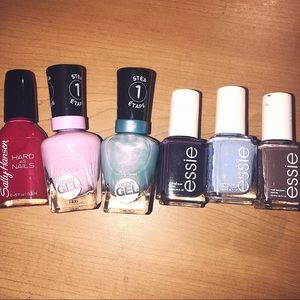 Essie/Sally Hansen Nail Polish Bundle (ALL 2018)